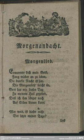 Morgenandacht