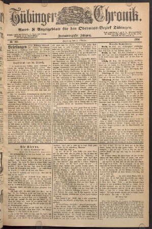 1. Oktober (Nro. 229) - 6. Oktober (Nro. 233)