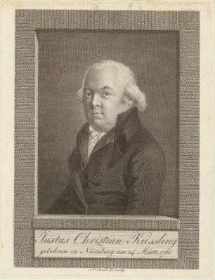 Justus Christian (II.) Kiessling; geb. 24. März 1750
