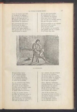 En la penitenciaría [Ilustración]