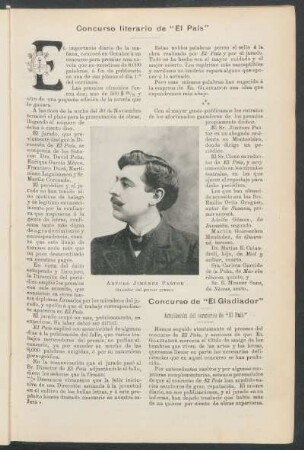 Concurso literario de "El País"