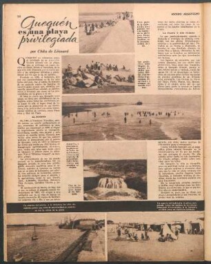 Quequén es una playa privilegiada