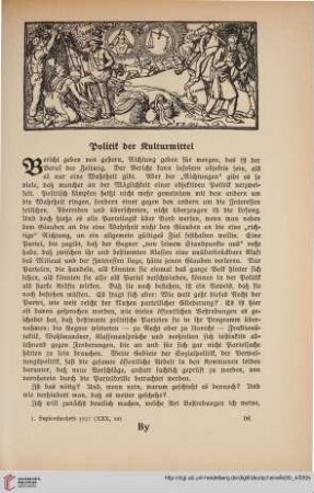 Heft 23 (1. Septemberheft 1917)