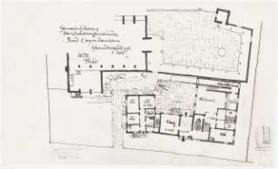 Heilig-Geist-Kirche, Bad Oeynhausen Gemeindehaus: Erdgeschoss 1:200