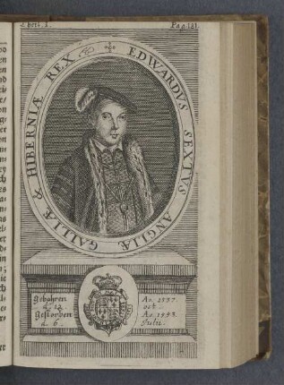 Edwarvs Sextvs Angeliae Galliae & Hiberniae Rex