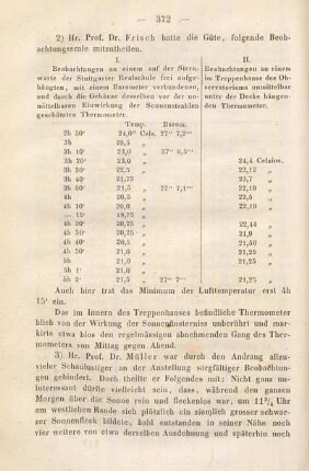 Beobachtungen zu Stuttgart während der Sonnenfinsternis vom 28. Juli 1851