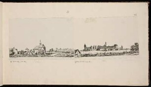 [31] Ansicht des Peters. - Siechenhaus Sankt Peter, Nürnberg; Sankt Peter und Paul, Nürnberg. - [32] Ansicht der Veste. - Burg Nürnberg, Nürnberg
