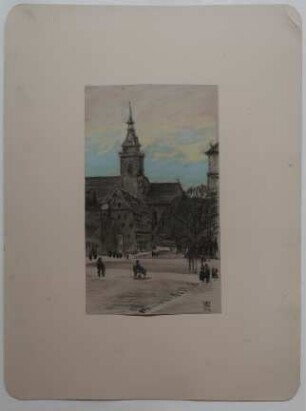 [Stadtansicht mit Kirche]