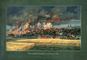 Donaueschingen am 5. August 1908
