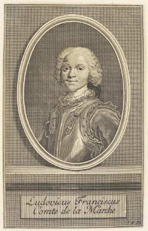 Bildnis des Ludovicus Franciscus de la Marche
