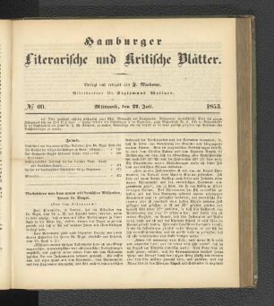 No. 60. 27. Juli 1853