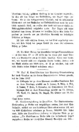 Das K. Consistorium der Provinz Brandenburg