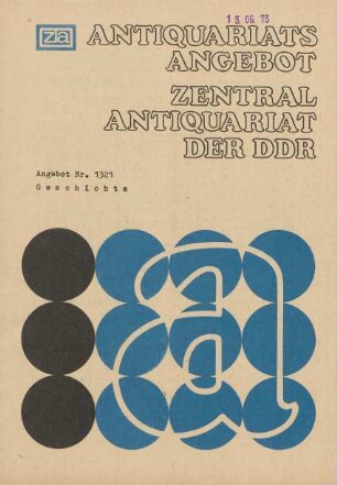 Nr. 1321: Geschichte