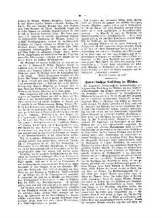 Handwerksmäßige Ausbildung der Mädchen