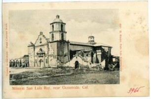 Oceanside. Mission San Luis Rey, Cal.