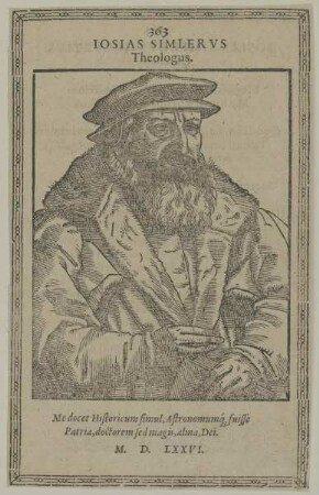 Bildnis des Josias Simler