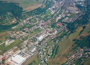 Schmalkalden. Luftbildaufnahme