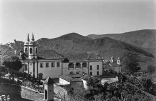 Ouro Preto : Blick auf die Kirche von Ouro Preto.