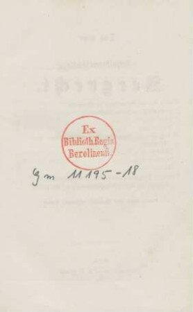 Das neue Bergrecht