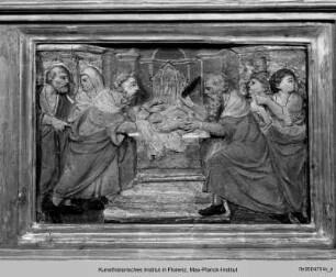 Altar des Heiligen Heliodor : Szenen aus dem Leben Christi : Beschneidung des Christuskindes
