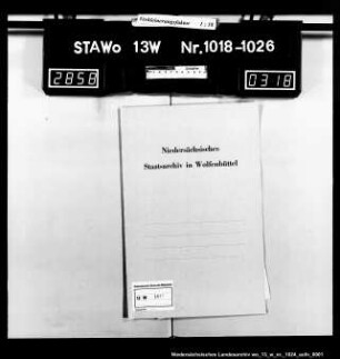 Grundsteuerrolle der Commune Evessen für das Jahr 1811