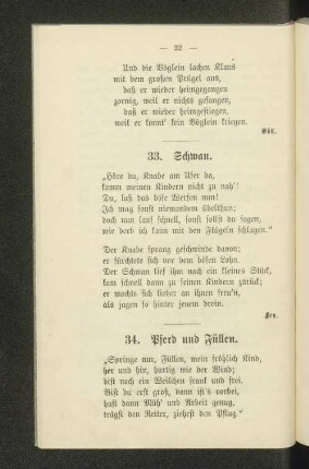 34. Pferd und Füllen.