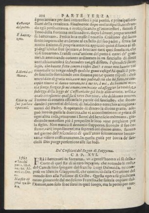 Cap. XVI. De' Cristiani del Regno di Sazzuma