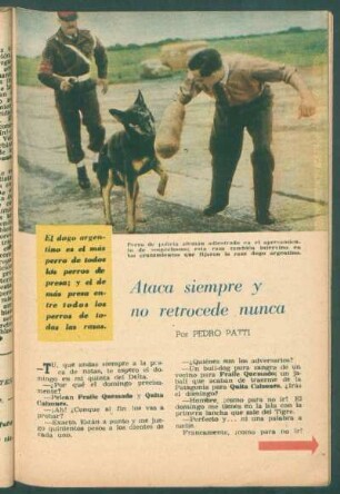 Ataca siempre y no retrocede nunca