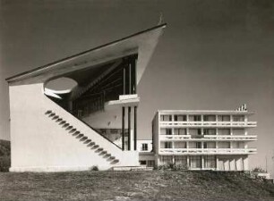 Bulgarien. Warna (Varna). Goldener Sand. Hotelbauten. Hotel "Bris", erbaut 1960