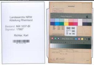 Entnazifizierung Karl Richter , geb. 16.04.1911 (Architekt)