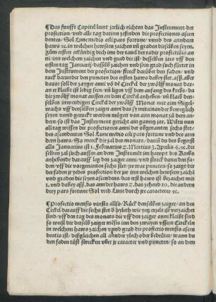 Das funfft Capitel ...