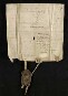 Hartmann Hupolz von Poppenweiler verkauft durch die Hand und mit Bewilligung seines Herrn Grafen Gottfrieds von Löwenstein (Levenstain) an Judinta, die Witwe Wolframs zu Rems (Remse), 90 Jauchert Acker, 3 Jauchert Wiesen und eine Hofreite im Dorf Poppenweiler, durchaus freien und nicht mit Diensten beschwerten Besitz, um 186 lb. Hlr.