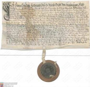 von Heusenstamm: Hans Christoph Ferdinand Reichsgraf von Heusenstamm (Heusenstayn)
