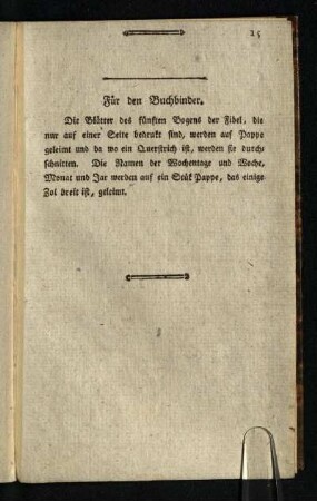 Fuer den Buchbinder