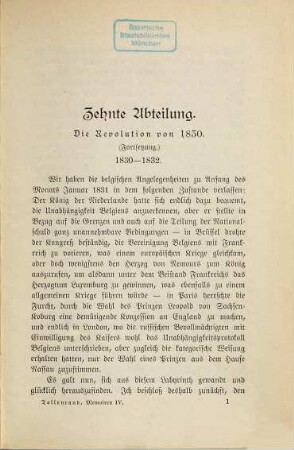 Memoiren des Fürsten Talleyrand, 4