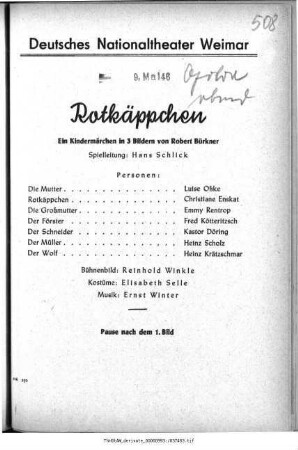 Rotkäppchen