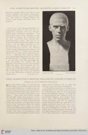 Zwei schriftstellerische Fragmente Joseph Führichs, [4]