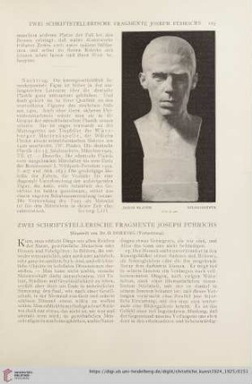 Zwei schriftstellerische Fragmente Joseph Führichs, [4]