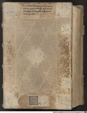 Johannis de Tambaco consolatio theologiae - BSB Clm 18366