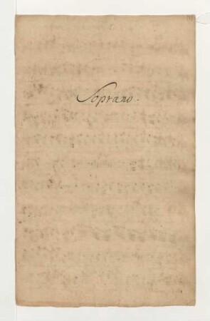 Soprano (e-Moll) / Mezzo-soprano (c-Moll)
