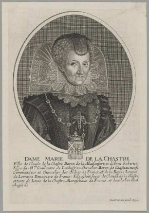 Bildnis der Marie de la Chastre