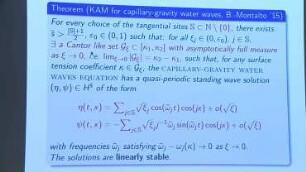 Quasi - periodic standing wave solutions of gravity-capillary water waves