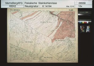Flur von Reinsdorf, Mülsen St. Niclas, Härtensdorf und Ortmannsdorf mit Grubenfeldern (Blatt 101)
