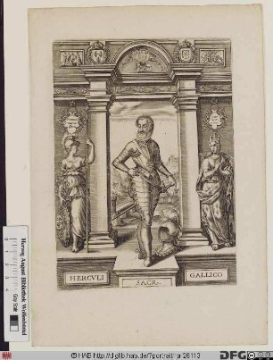 Bildnis Heinrich (Henri) IV., König von Frankreich und Navarra (reg. 1589-1610)
