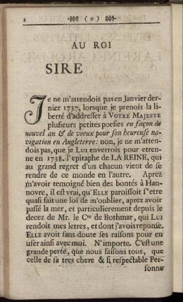 Au Roi Sire