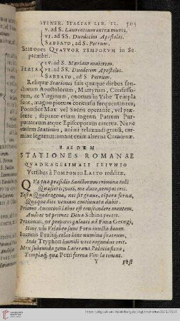 Stationes Romanae