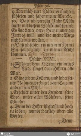 Psalm XCVI