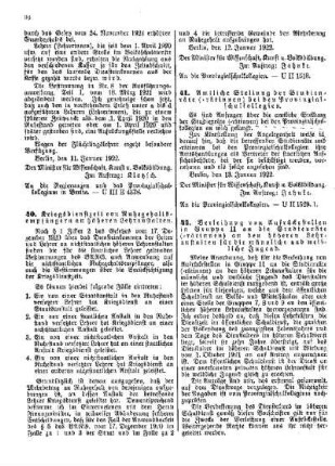 Amtliche Stellung der Studienräte (-rätinnen) bei den Provinzialkollegien : [Amtlicher Teil]