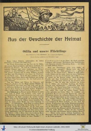 Odilia und unsere Flüchtlinge.