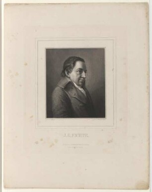 Bildnis des J. G. Fichte